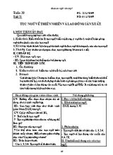 Giáo án Ngữ văn lớp 7 - Tiết 73 đến 76 - Năm học 2008-2009